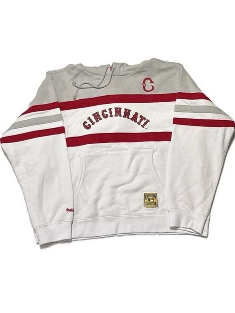 Mitchell & Ness MLB Cincinnati Reds women’s head coach hoodie size 2XL